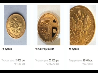 Монеты царской россии стоимость в украине