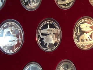 Наборы серебряных монет сбербанка россии