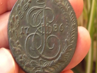 Перечеканы монет 18 века царской россии